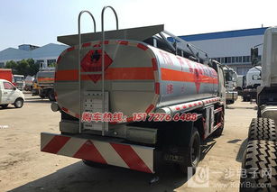 衢州新款东风多利卡5吨流动加油车价格及散装粉运输特性分析